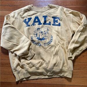 Yale women’s  Yellow Sweater